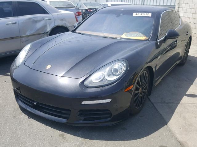 WP0AB2A73EL055649 - 2014 PORSCHE PANAMERA S BLACK photo 2