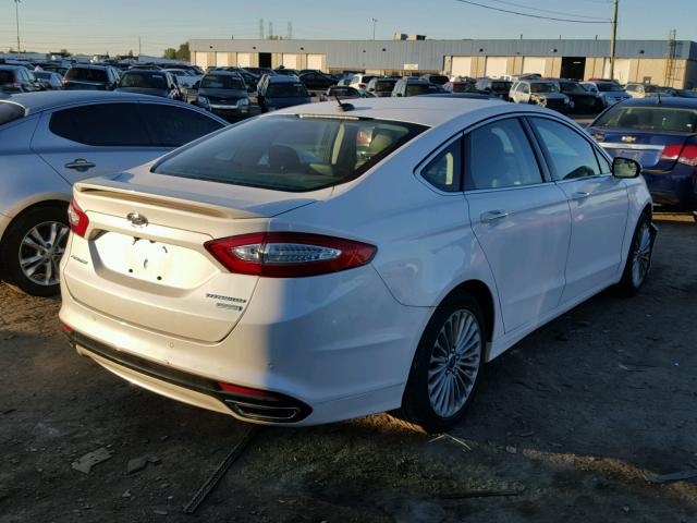 3FA6P0K91GR257198 - 2016 FORD FUSION TIT WHITE photo 4