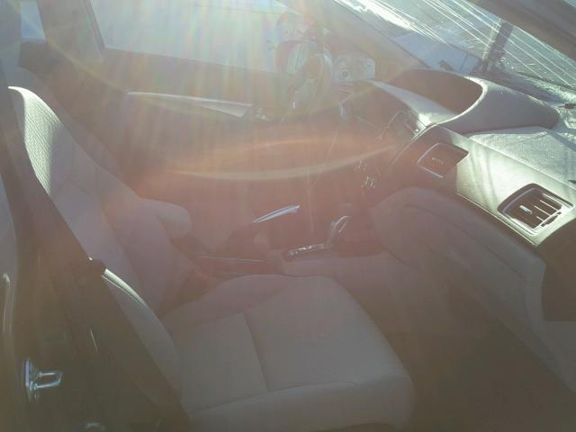 19XFB2F84FE074583 - 2015 HONDA CIVIC EX ნაცრისფერი ფოტო 5