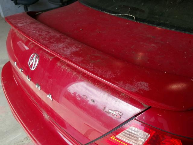19UYA42651A012053 - 2001 ACURA 3.2CL TYPE RED photo 9