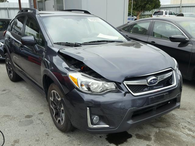 JF2GPADCXHH277371 - 2017 SUBARU CROSSTREK BLACK photo 1