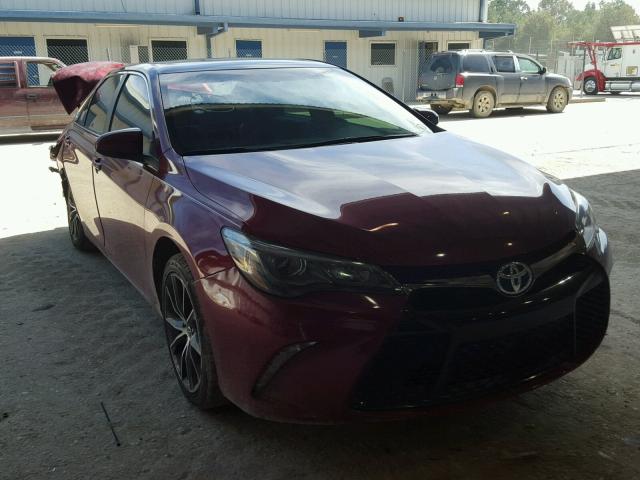 4T1BK1FK7FU563741 - 2015 TOYOTA CAMRY XSE RED photo 1