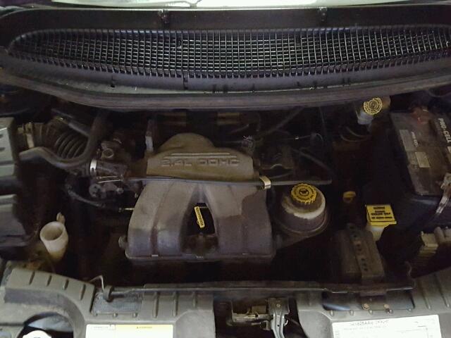 1B4GP15B22B636319 - 2002 DODGE CARAVAN BLUE photo 7