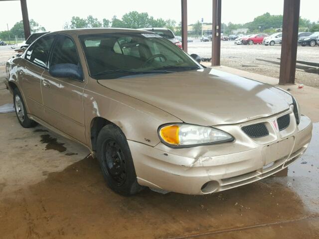 1G2NE52E15M226940 - 2005 PONTIAC GRAND AM S 金色 照片 1