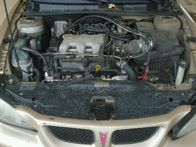 1G2NE52E15M226940 - 2005 PONTIAC GRAND AM S 金色 照片 7