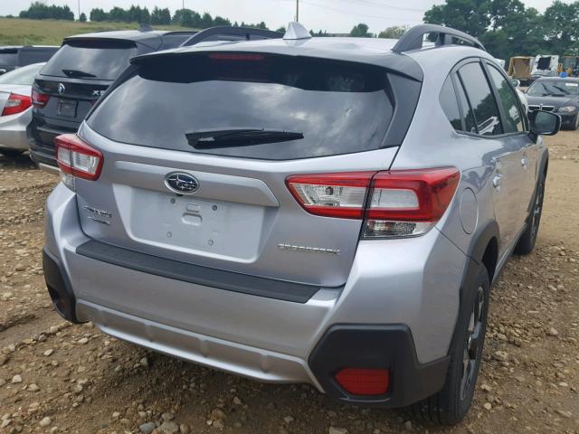 JF2GTADC5J8266070 - 2018 SUBARU CROSSTREK SILVER photo 4