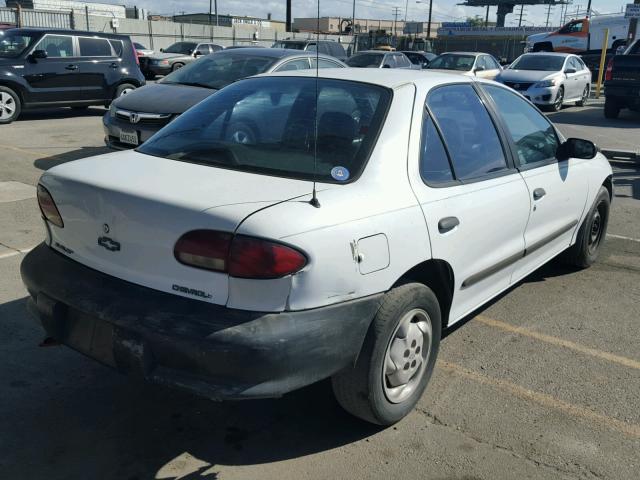 1G1JC5240S7210612 - 1995 CHEVROLET CAVALIER WHITE photo 4