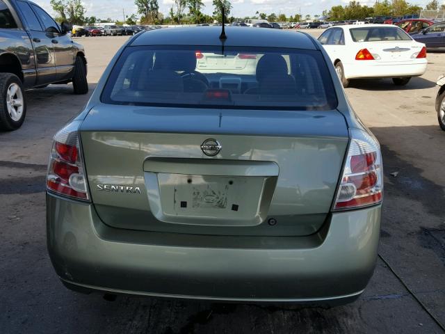 3N1AB61E08L685078 - 2008 NISSAN SENTRA GREEN photo 9