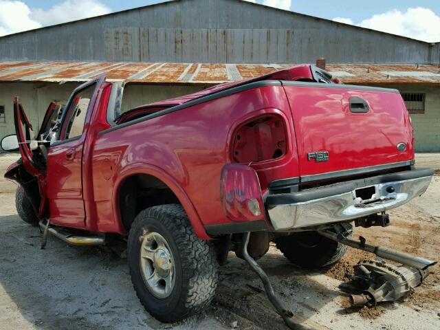 1FTRW08L51KD95402 - 2001 FORD F150 SUPER RED photo 3