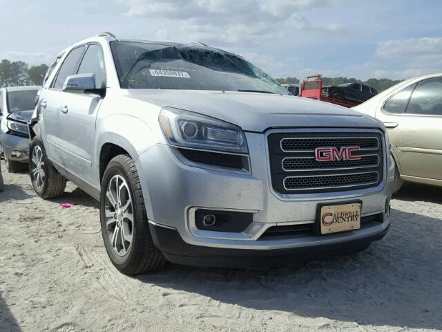 1GKKRRKD2FJ134390 - 2015 GMC ACADIA SLT SILVER photo 1