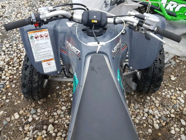 JY4AJ20Y67C033773 - 2007 YAMAHA YFZ450 GRAY photo 9