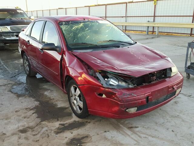 1FAFP38353W125122 - 2003 FORD FOCUS ZTS RED photo 1