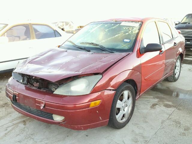 1FAFP38353W125122 - 2003 FORD FOCUS ZTS RED photo 2