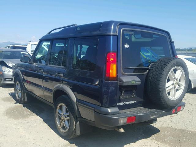 SALTY16453A801682 - 2003 LAND ROVER DISCOVERY BLUE photo 3