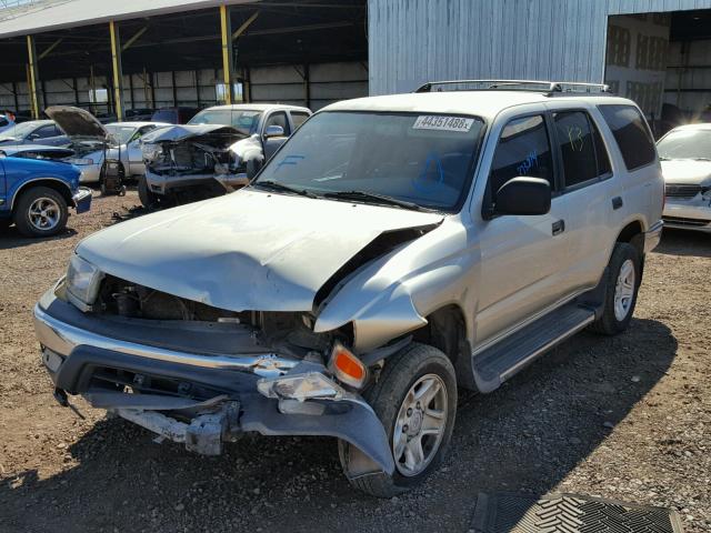 JT3GM84R8Y0061090 - 2000 TOYOTA 4RUNNER SILVER photo 2