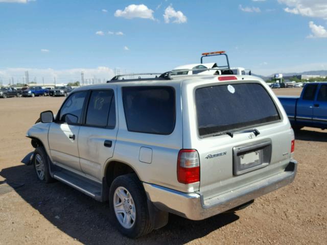 JT3GM84R8Y0061090 - 2000 TOYOTA 4RUNNER SILVER photo 3