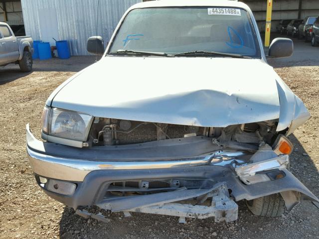 JT3GM84R8Y0061090 - 2000 TOYOTA 4RUNNER SILVER photo 9