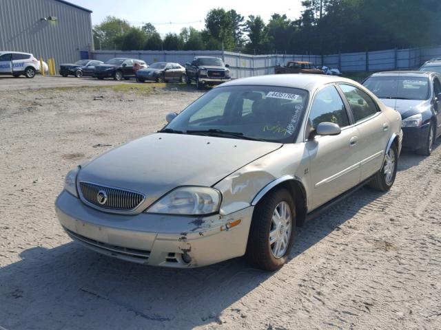 1MEFM55S74A606349 - 2004 MERCURY SABLE LS P BEIGE photo 2