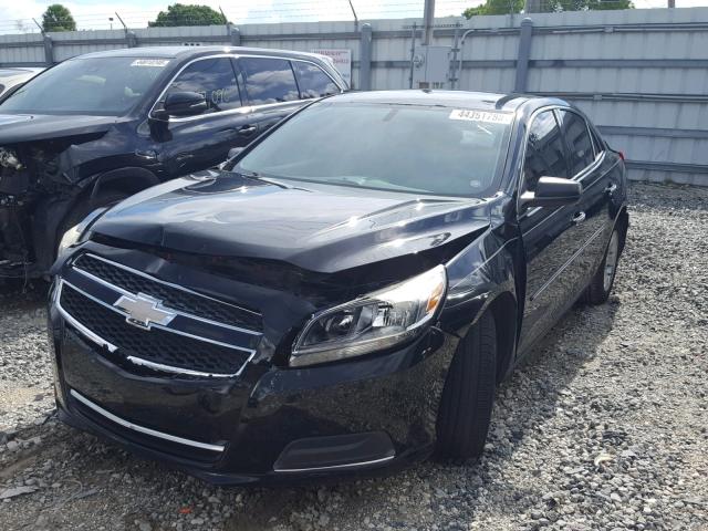 1G11B5SA4DU136656 - 2013 CHEVROLET MALIBU LS შავი ფოტო 2