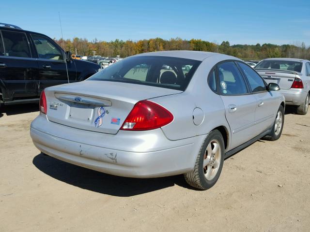 1FAFP53U73A258506 - 2003 FORD TAURUS SE SILVER photo 4