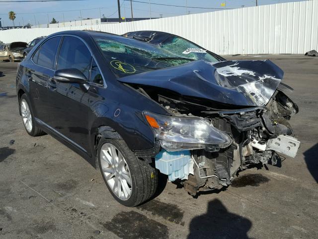 JTHBB1BA9A2007502 - 2010 LEXUS HS 250H GRAY photo 9