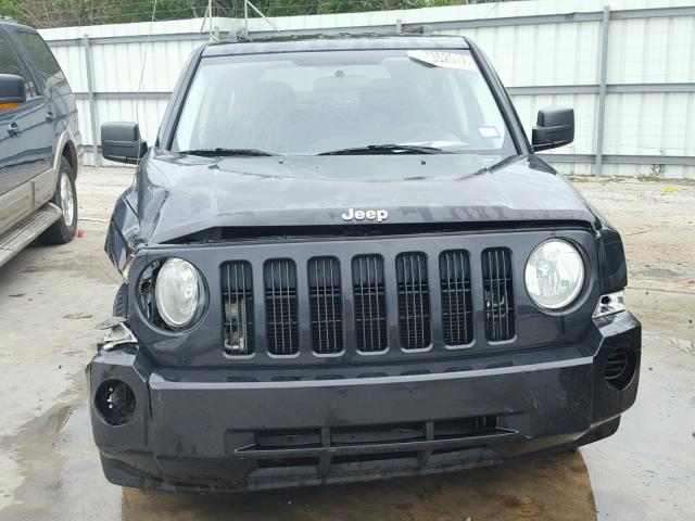 1J4FT28A49D191044 - 2009 JEEP PATRIOT SP BLACK photo 9