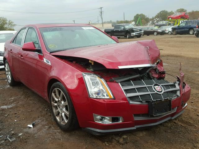 1G6DS57V580207525 - 2008 CADILLAC CTS RED photo 1