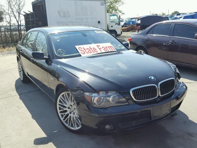 WBAHN83548DT82206 - 2008 BMW 750 BLACK photo 1