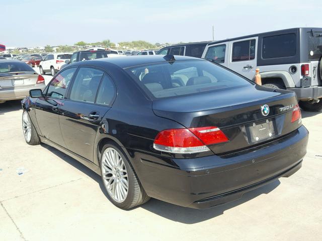 WBAHN83548DT82206 - 2008 BMW 750 BLACK photo 3