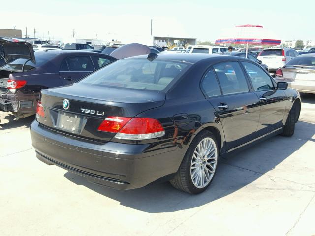 WBAHN83548DT82206 - 2008 BMW 750 BLACK photo 4