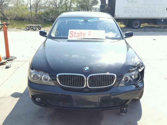 WBAHN83548DT82206 - 2008 BMW 750 BLACK photo 9