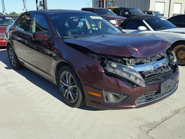 3FAHP0HA3BR263880 - 2011 FORD FUSION SE BURGUNDY photo 1