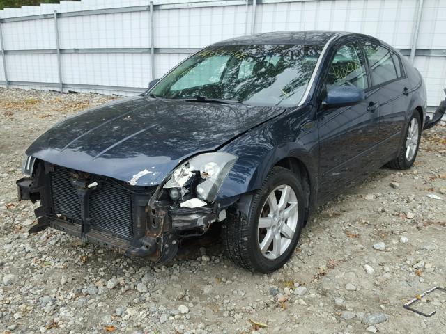 1N4BA41E05C850049 - 2005 NISSAN MAXIMA SE BLUE photo 2