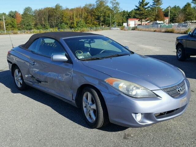 4T1FA38P55U047837 - 2005 TOYOTA CAMRY SOLA BLUE photo 1