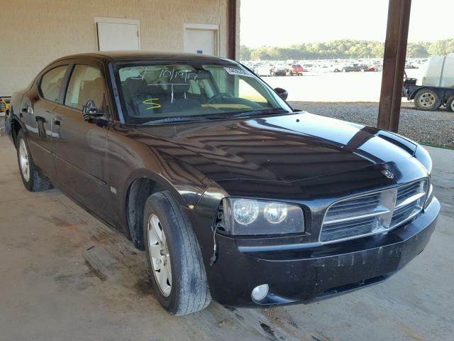 2B3CA3CV7AH166016 - 2010 DODGE CHARGER BLACK photo 1