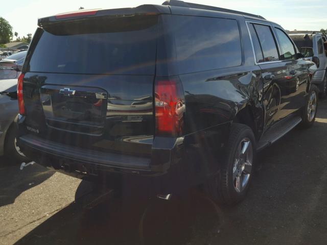 1GNSCJKC2FR723308 - 2015 CHEVROLET SUBURBAN C BLACK photo 4