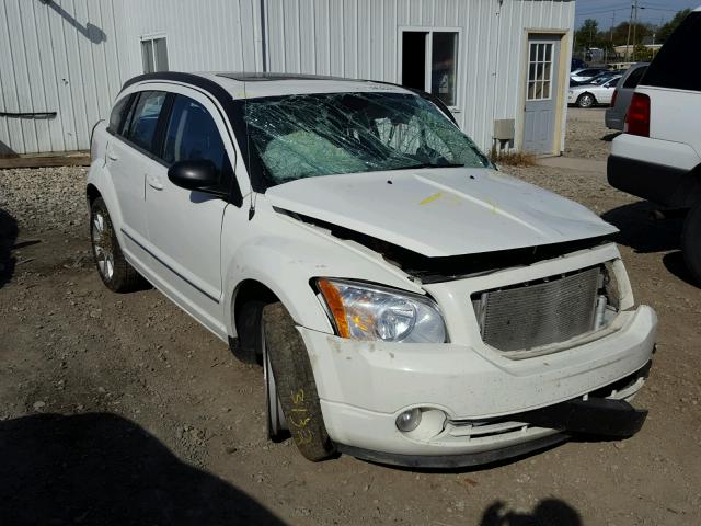 1B3CB7HB5AD560825 - 2010 DODGE CALIBER R/ WHITE photo 1