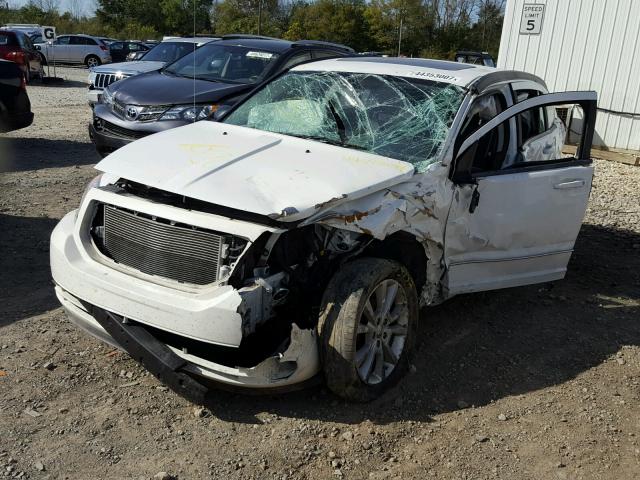 1B3CB7HB5AD560825 - 2010 DODGE CALIBER R/ WHITE photo 2