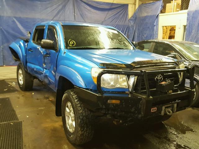 5TELU42N88Z580143 - 2008 TOYOTA TACOMA DOU BLUE photo 1