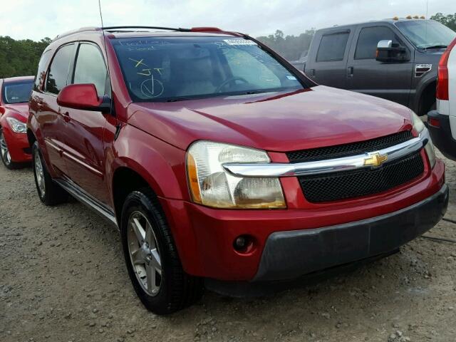 2CNDL73F866004343 - 2006 CHEVROLET EQUINOX LT BURGUNDY photo 1