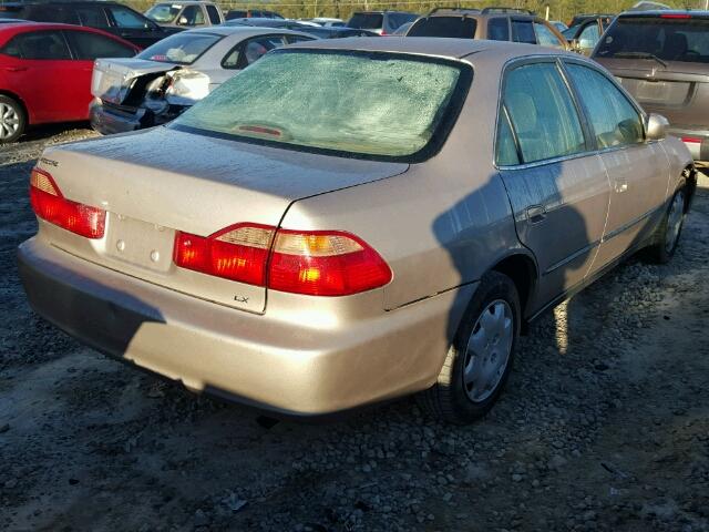 1HGCG5644XA054035 - 1999 HONDA ACCORD LX TAN photo 4