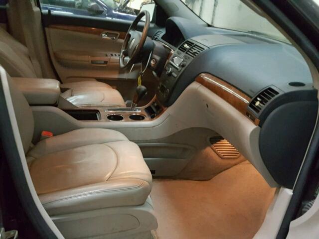 5GZER23708J264159 - 2008 SATURN OUTLOOK XR შავი ფოტო 5