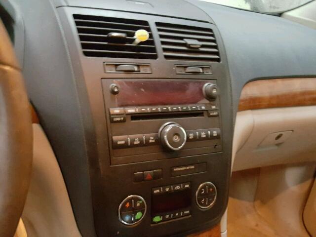 5GZER23708J264159 - 2008 SATURN OUTLOOK XR შავი ფოტო 9