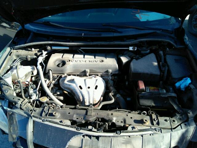 2T1BE4EE3AC033071 - 2010 TOYOTA COROLLA XR BLACK photo 7