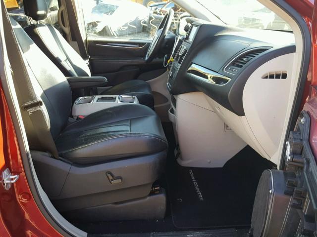 2C4RC1CG8DR585273 - 2013 CHRYSLER TOWN & COU Qırmızı foto 5