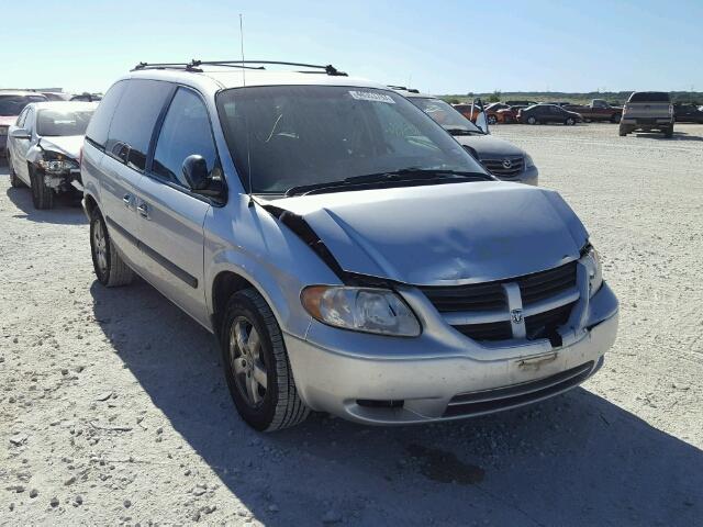 1D8GP45R35B324940 - 2005 DODGE CARAVAN SX SILVER photo 1