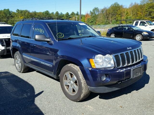 1J8HR58236C181817 - 2006 JEEP GRAND CHER BLUE photo 1