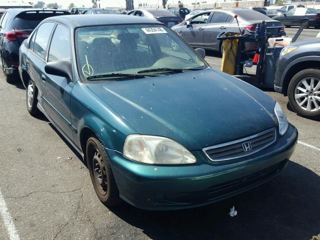 2HGEJ6615XH527173 - 1999 HONDA CIVIC BASE GREEN photo 1
