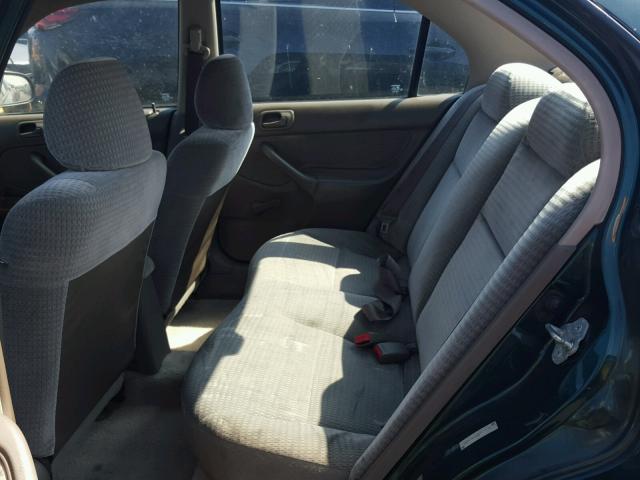 2HGEJ6615XH527173 - 1999 HONDA CIVIC BASE GREEN photo 6