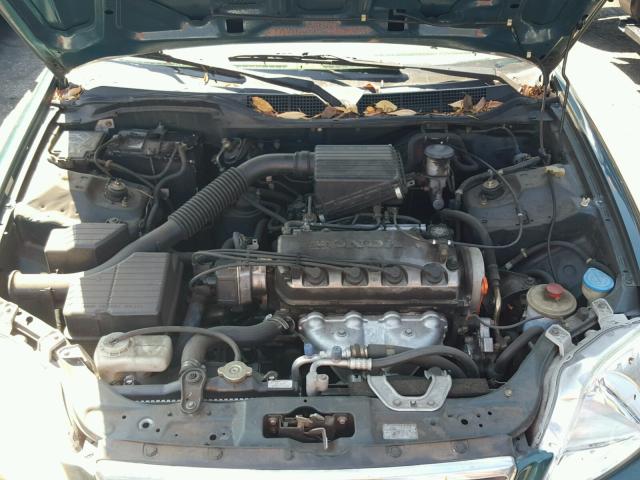 2HGEJ6615XH527173 - 1999 HONDA CIVIC BASE GREEN photo 7